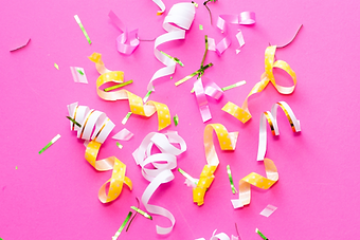 a group of purple flowers